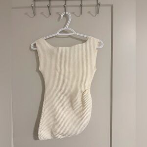 NWT Zara cream top